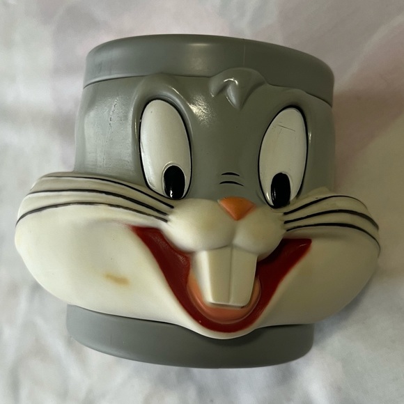 1992 Bugs Bunny Mug Warner Bros. Vintage - Picture 7 of 8